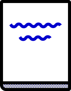 A page-level icon — Letters